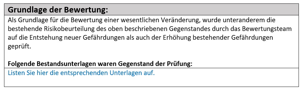 Wesentliche Veränderung von Maschinen Grundlagen